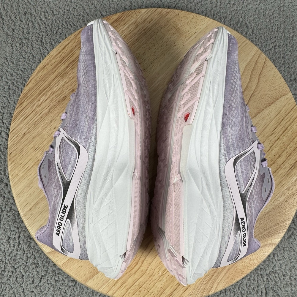 Salomon Aero Glide Womens 7 Purple Road Running Shoes Cushion Comfort Sneakers - Picture 6 of 12